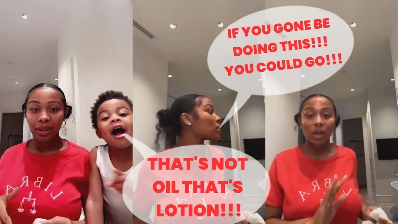 Jayda Cheaves Gets SNAPPY With Son Interrupting Her🤣🤣🤣😭😭😭