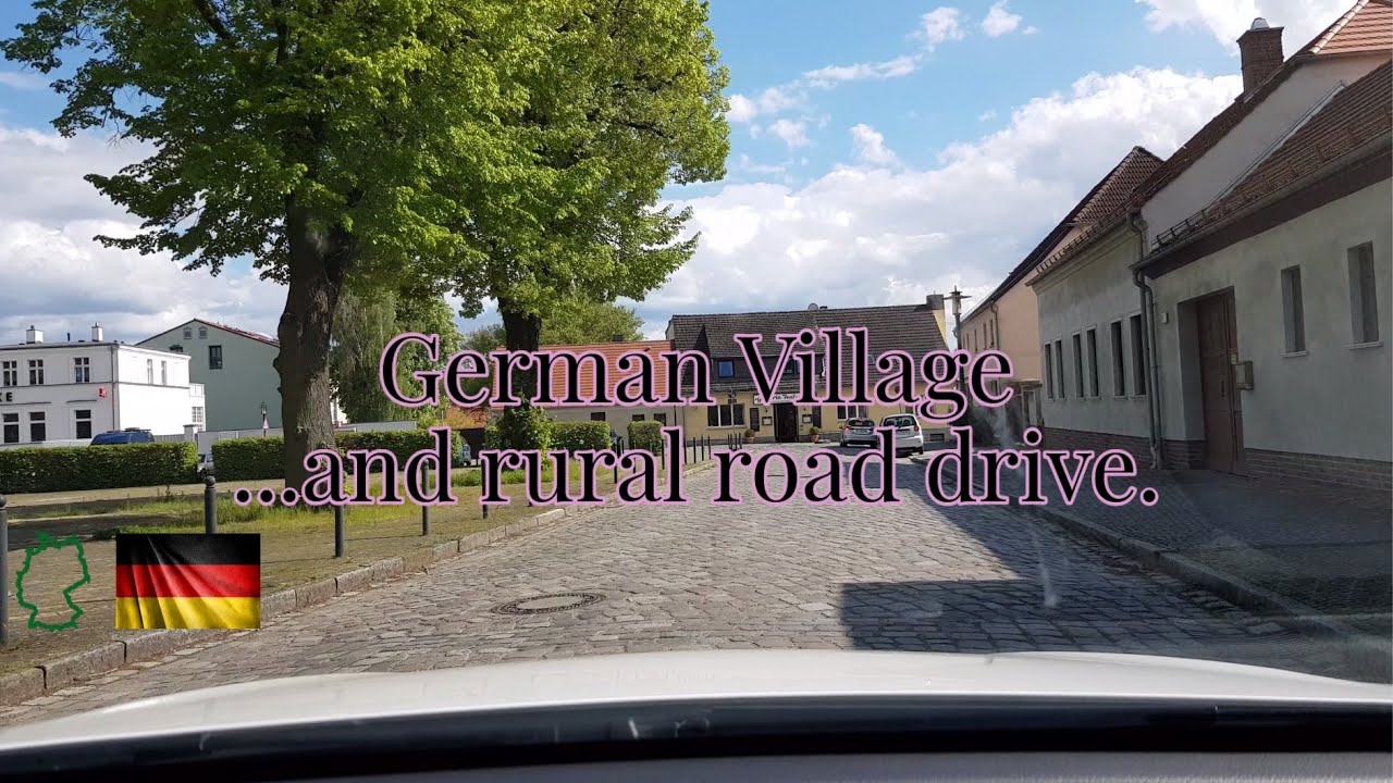 Germany - Brandenburg. Ketzin an der Havel. L86 Nauener Chaussee, Rathausstr. , Am Markt, Stadthafen