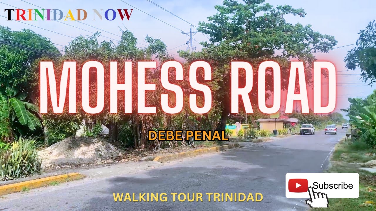 (WALKING TOUR TRINIDAD) MOHESS ROAD, DEBE PENAL