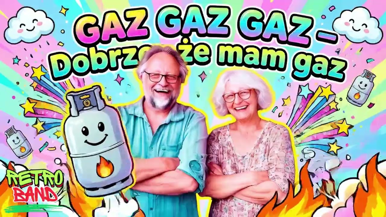 LUKSUS ŻE MAM GAZ - GAZ GAZ GAZ - RETRO BAND 🎷❤️  Muzyczne SPA 🎶 Muzyka do tańca - Parodia