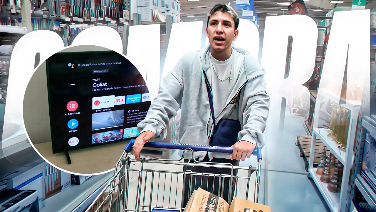 IRL COMPRANDO MI NUEVO TV Y MÁS...