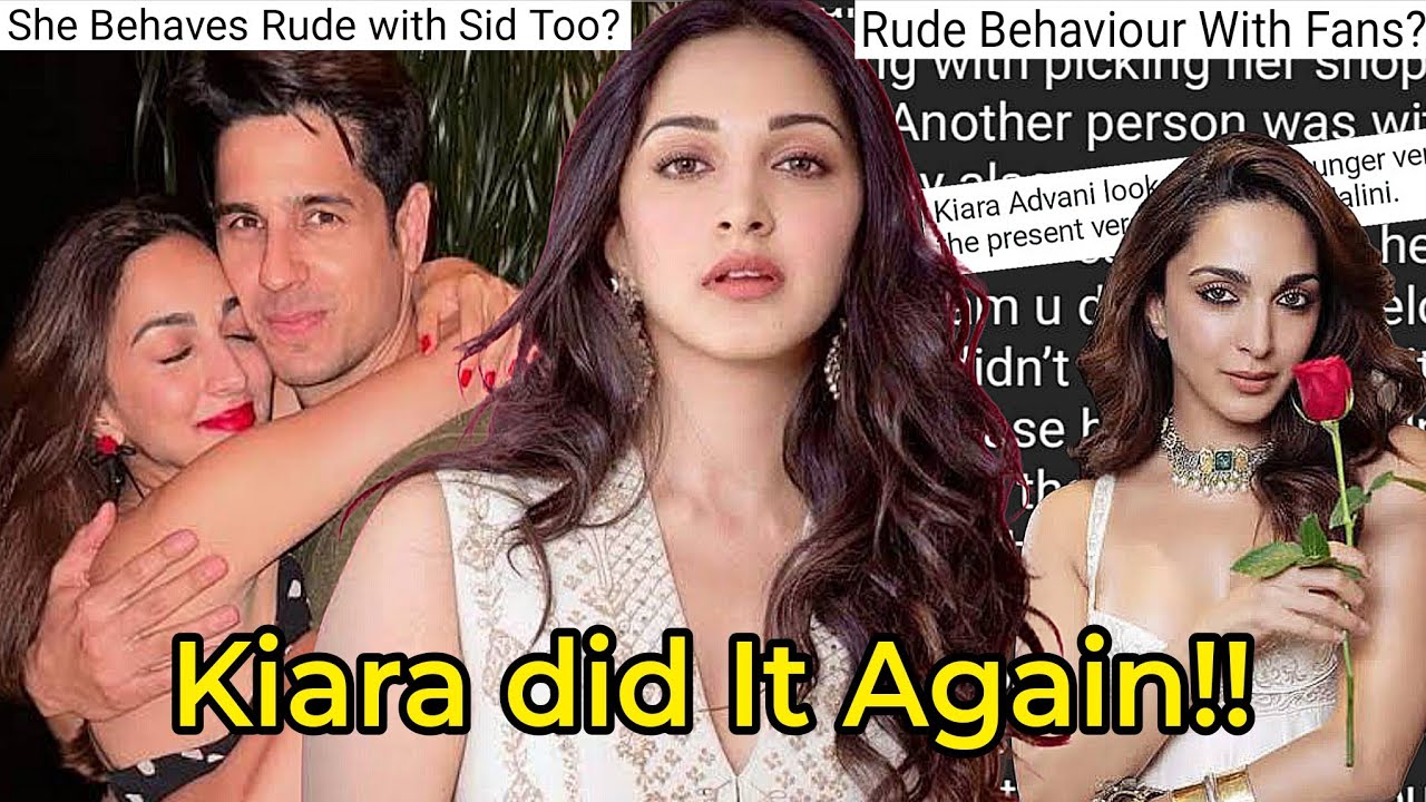 KIARA ADVANI’s ENTITLED ATTITUDE EXPOSED | RUDE BEHAVIOUR WITH FANS & CREW 