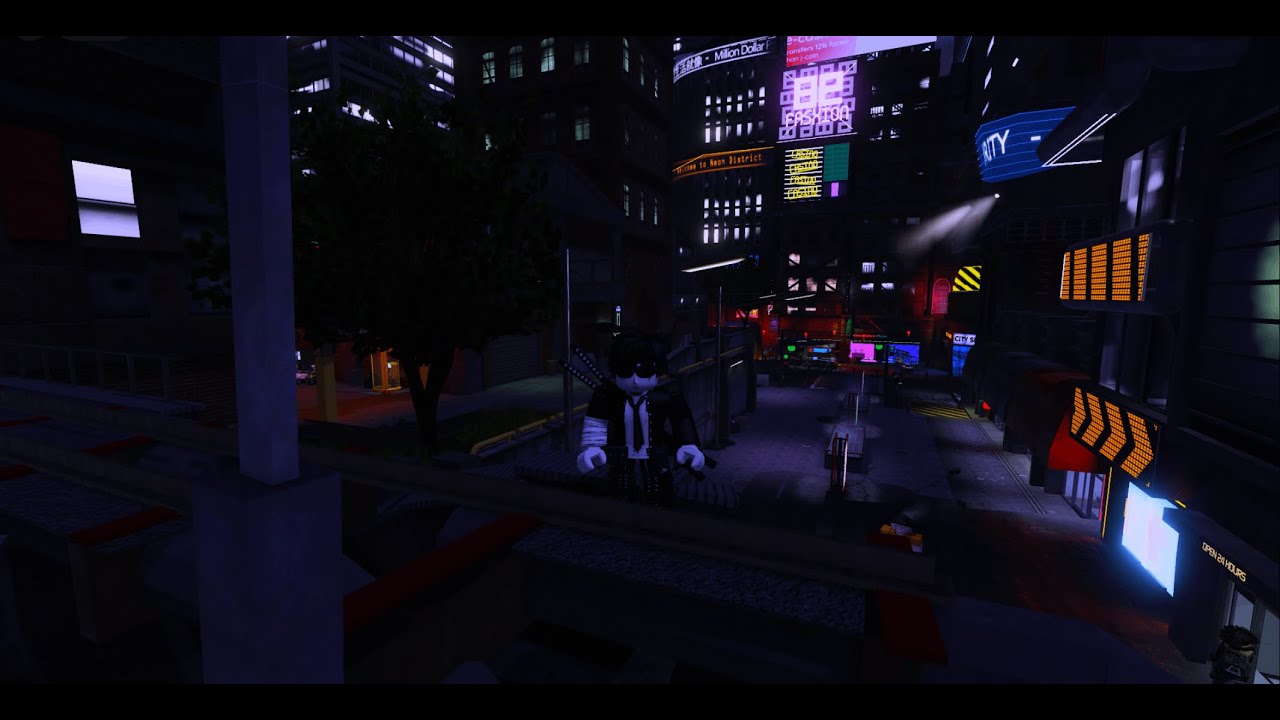 Roblox Neon District 2051 x Memory Reboot & Resonance