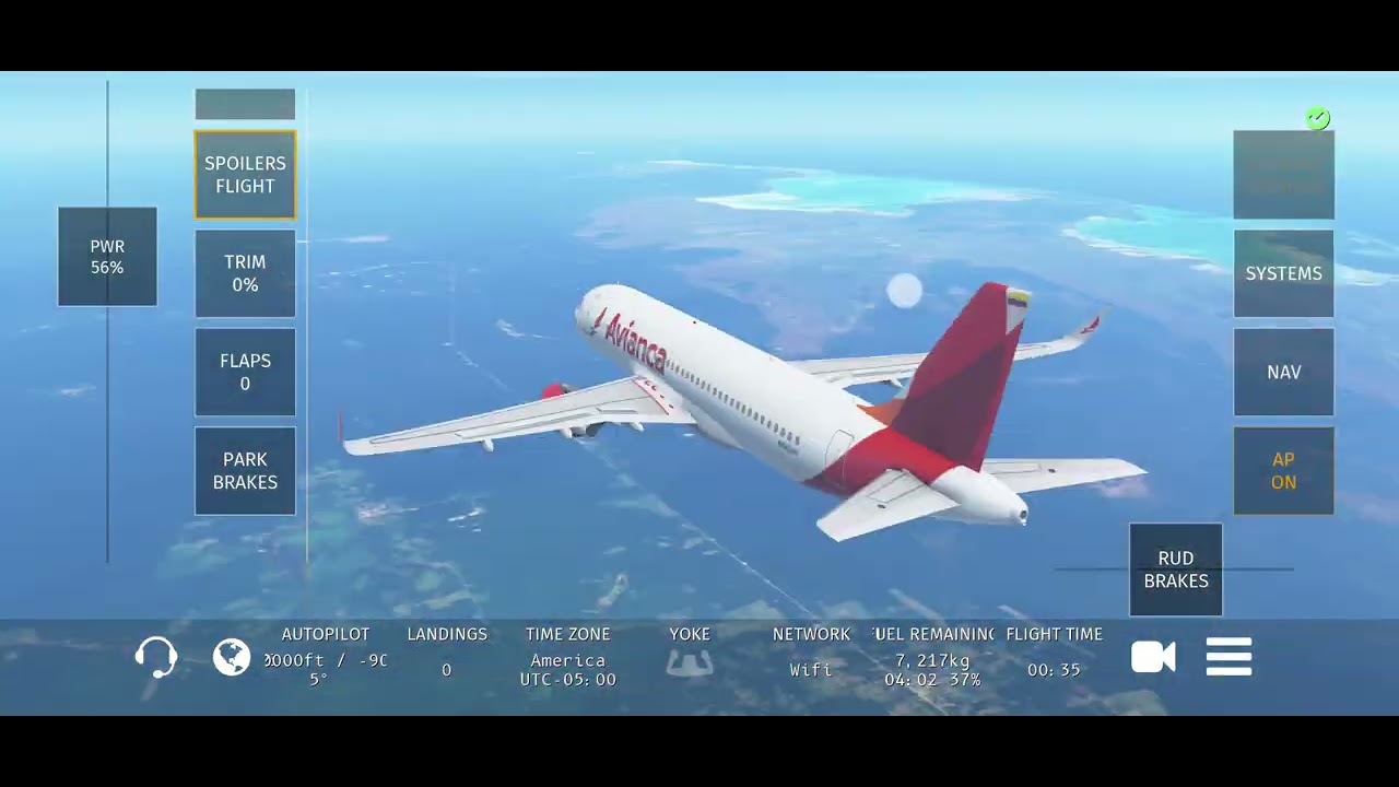 San salvador-cancun a320 avianca #editing #aviation #infiniteflight #avianca #a320 