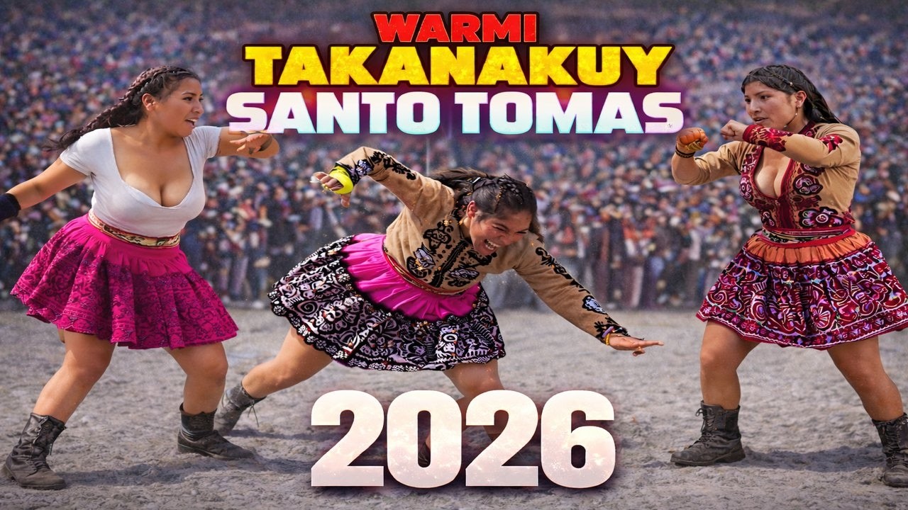 Espectacular Warmi Takanakuy realizado en Santo Tomás Chumbivilcas 2026