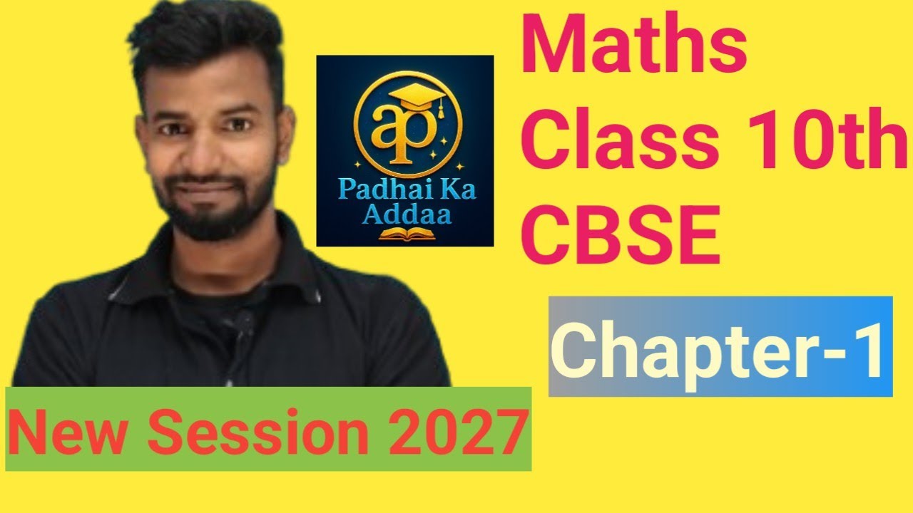 📚 Maths | Class 10th | Lecture 01 | CBSE Board |Real Number | English Medium
