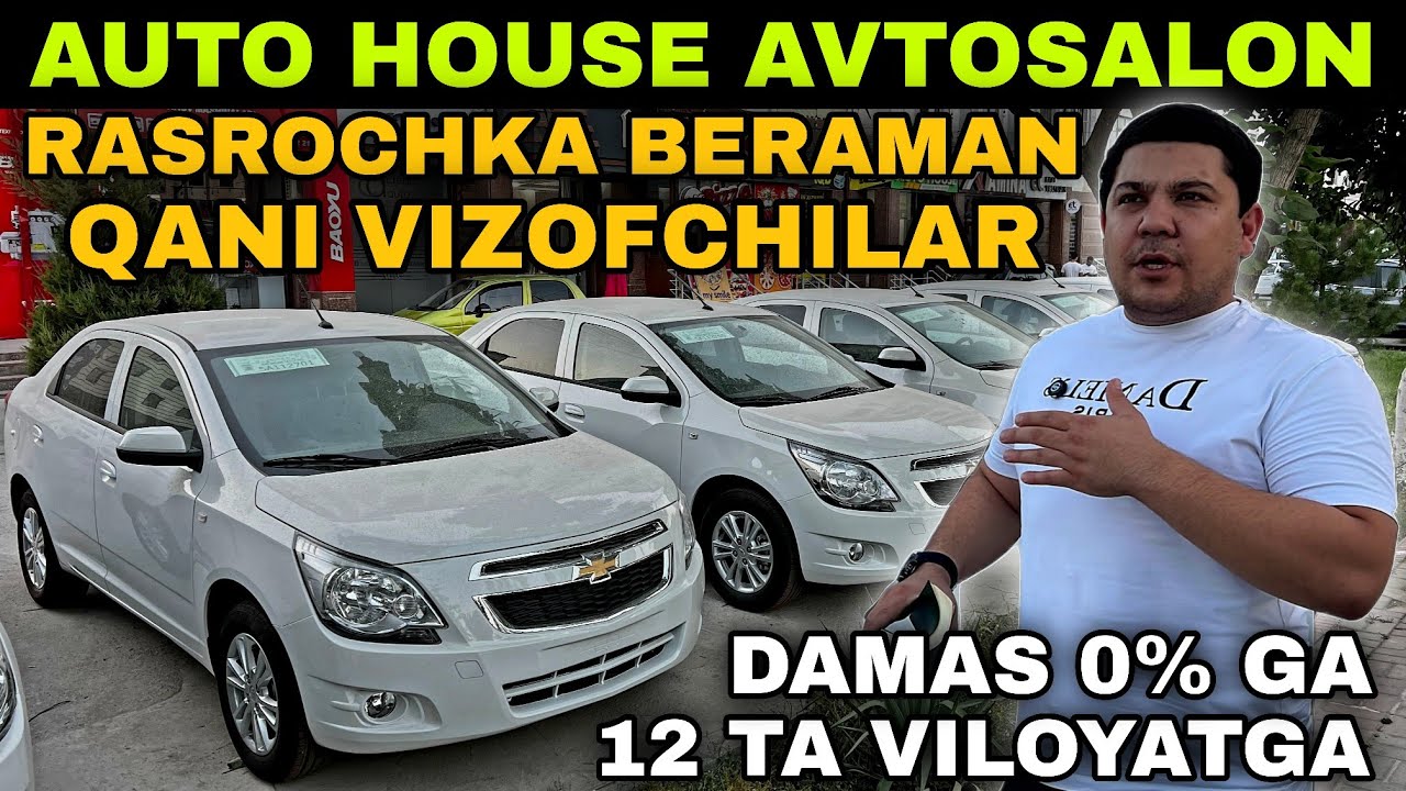 OYLIK TO'LOV 100$ DAN MANA ARZONI! RASROCHKA 12 VILOYATGA HAM. AUTO HOUSE KARSHI BORMI ZO'RI