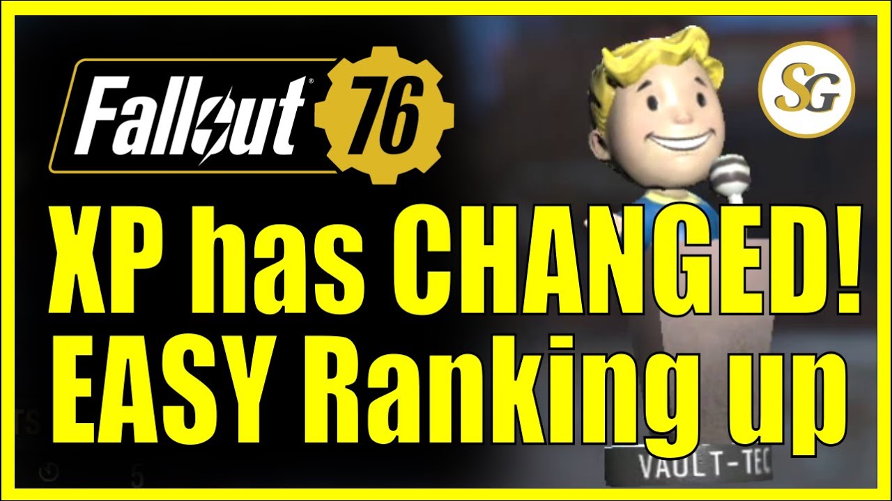 How to MAX XP and RANK up the scoreboard - #Fallout76