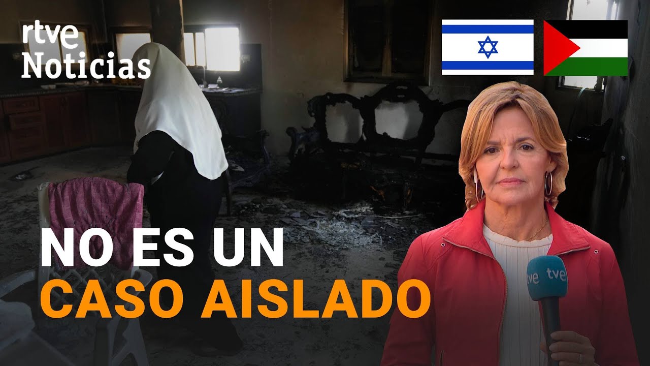 CISJORDANIA: COLONOS israelíes ATACAN un PUEBLO PALESTINO, MATAN a un JOVEN y HIEREN a otro | RTVE