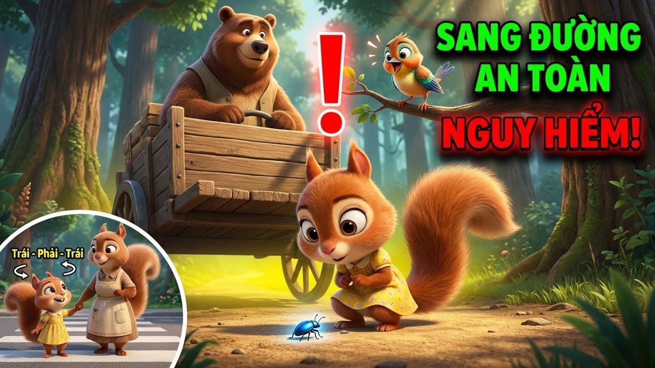 Sóc Ly Ly Tập 79:  Sang Đường An Toàn | Truyện Thiếu Nhi (Tặng ebook)