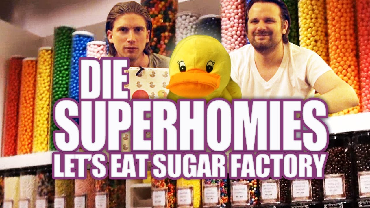 Die Superhomies in den USA - Let's Eat Sugar Factory (mit Gronkh und Sarazar)