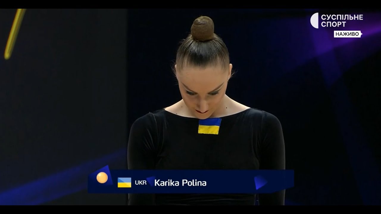 Polina Karika Ball AA Final 26,600 - European Championships Tallinn 2025
