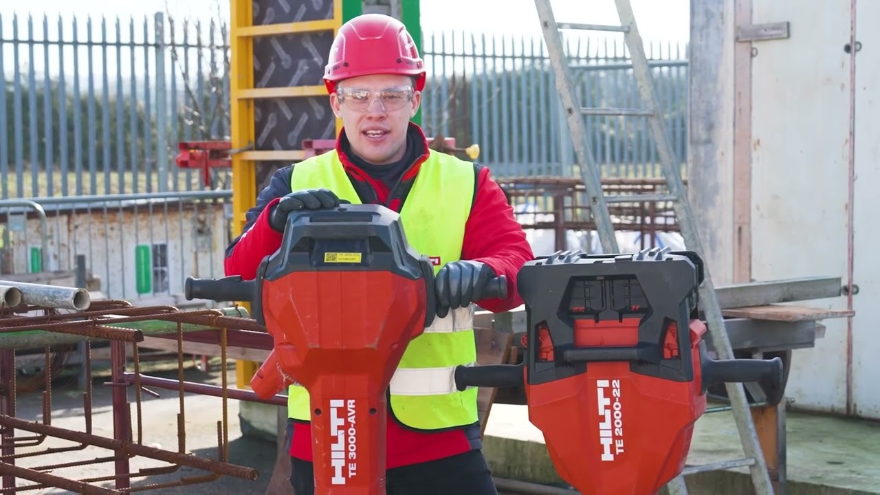 Borrhammare och bilningsmaskiner fr&aring;n Hilti