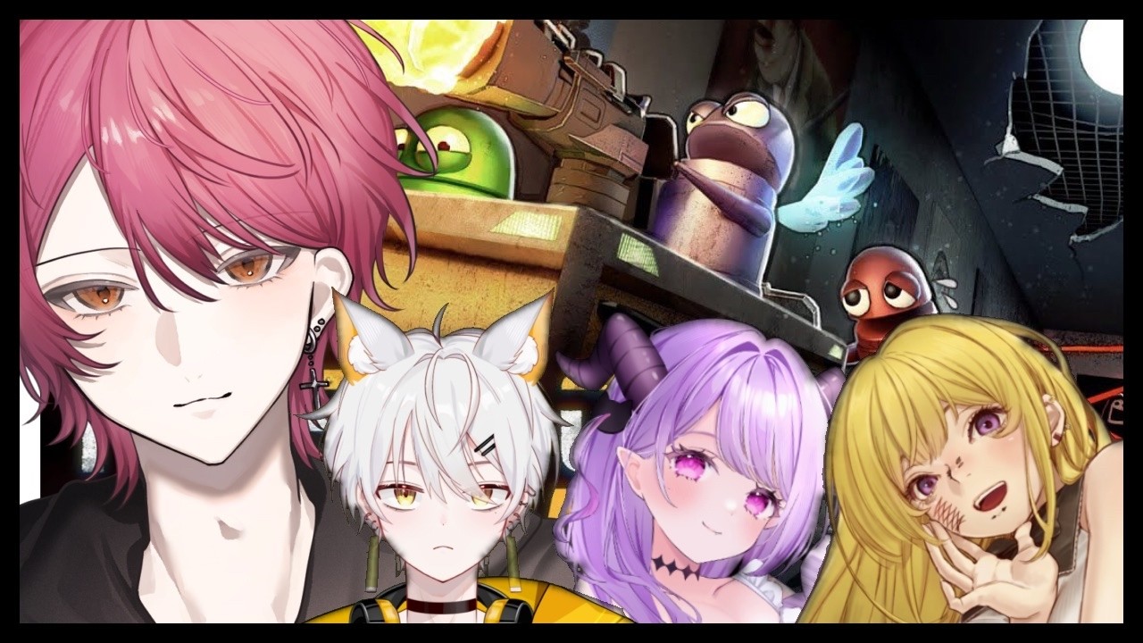 【REPO】固定化しつつあるメンバーで一周回ってレポ！！/ 猫月明音３、マナモ・ベルフェ３、いつき姐さん３