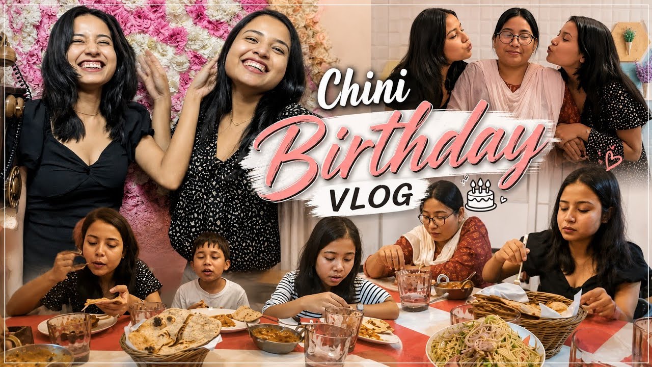 Cni Birthday Vlog🎂 Saisng Cake Rai Paikha Ag Bai Ma Ra Liya🤭