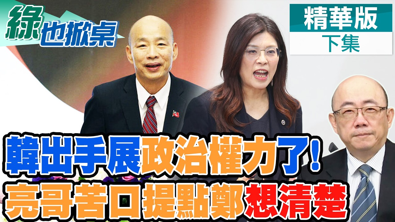 韓國瑜為何出手勸藍黨團? 鄭習會涼了? 亮說重話 @中天電視CtiTv