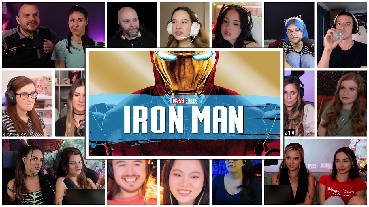 Iron Man (2008) Reaction Mashup