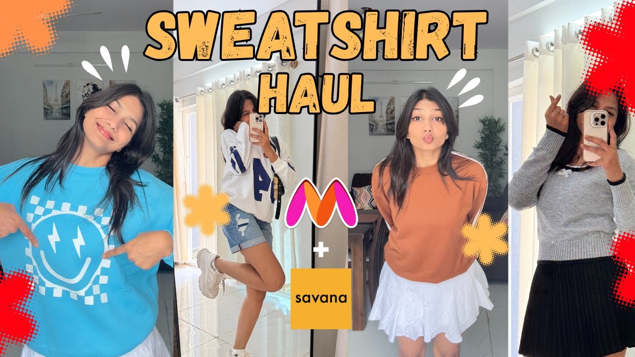 GIRLS, You NEED To See This Sweatshirt Haul!! 😳😍 What I Ordered Online 🧥 // Tanya