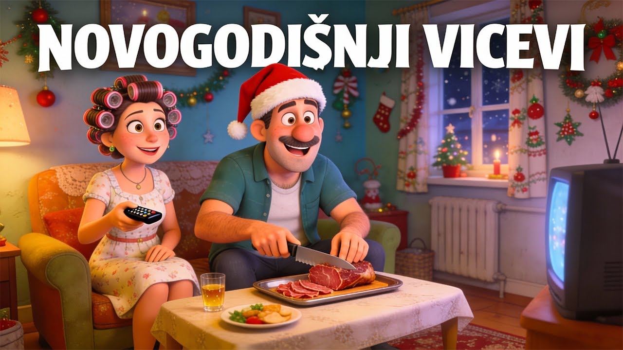 SMIJEH DO SUZA NOVOGODIŠNJI VICEVI