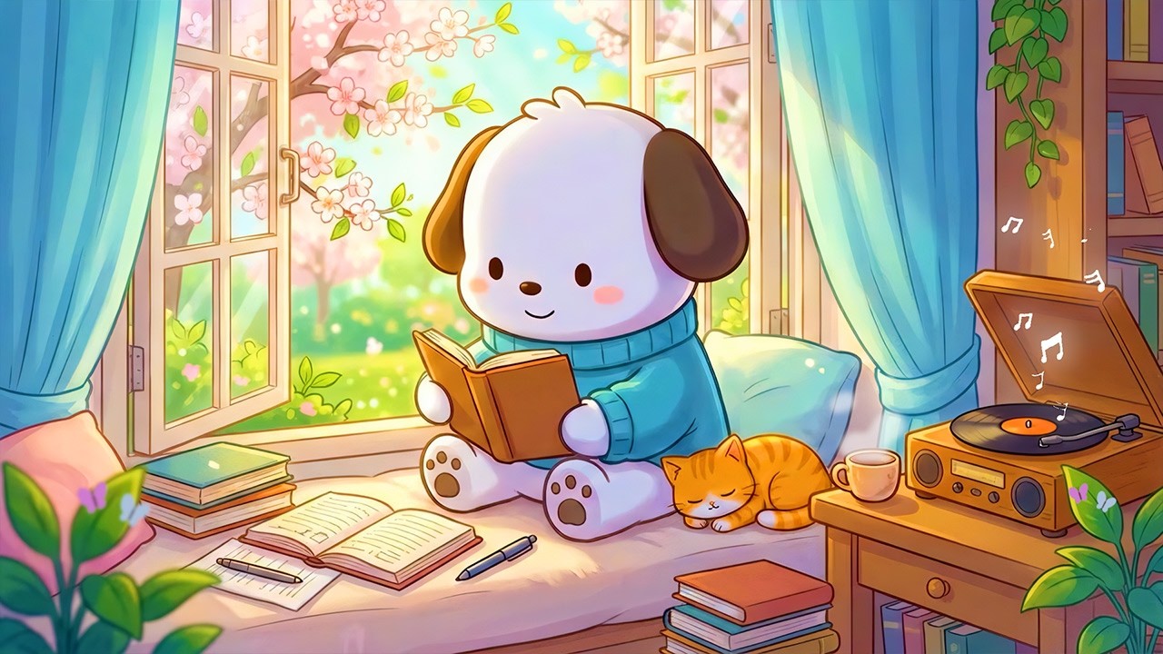Весенние моти 🌸 Расслабляющая лоу-фай музыка для глубокой концентрации 🎶