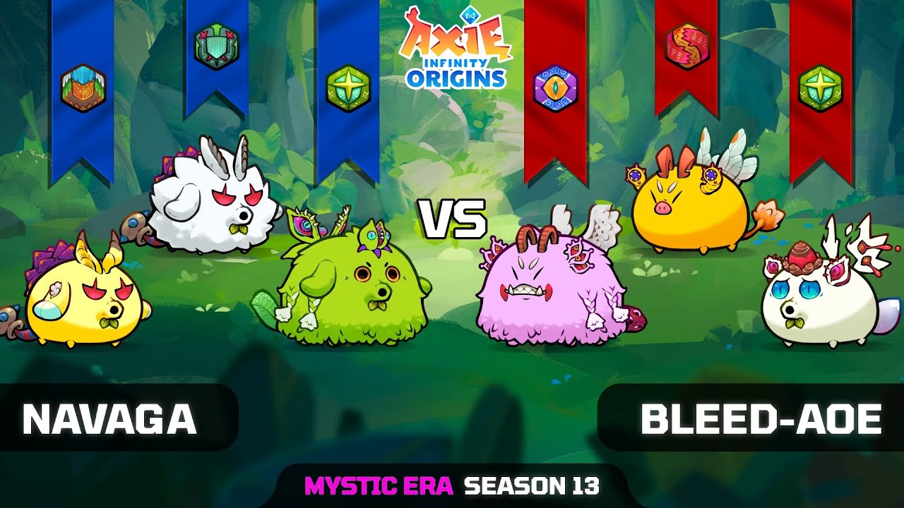 NAVAGA vs BLEED-AOE | SEASON 13 | AXIE INFINITY ORIGINS