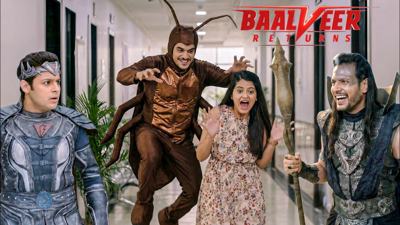 रे ने कॉकरोच बनकर अनन्या को किया परेशान ||  Baalveer Returns