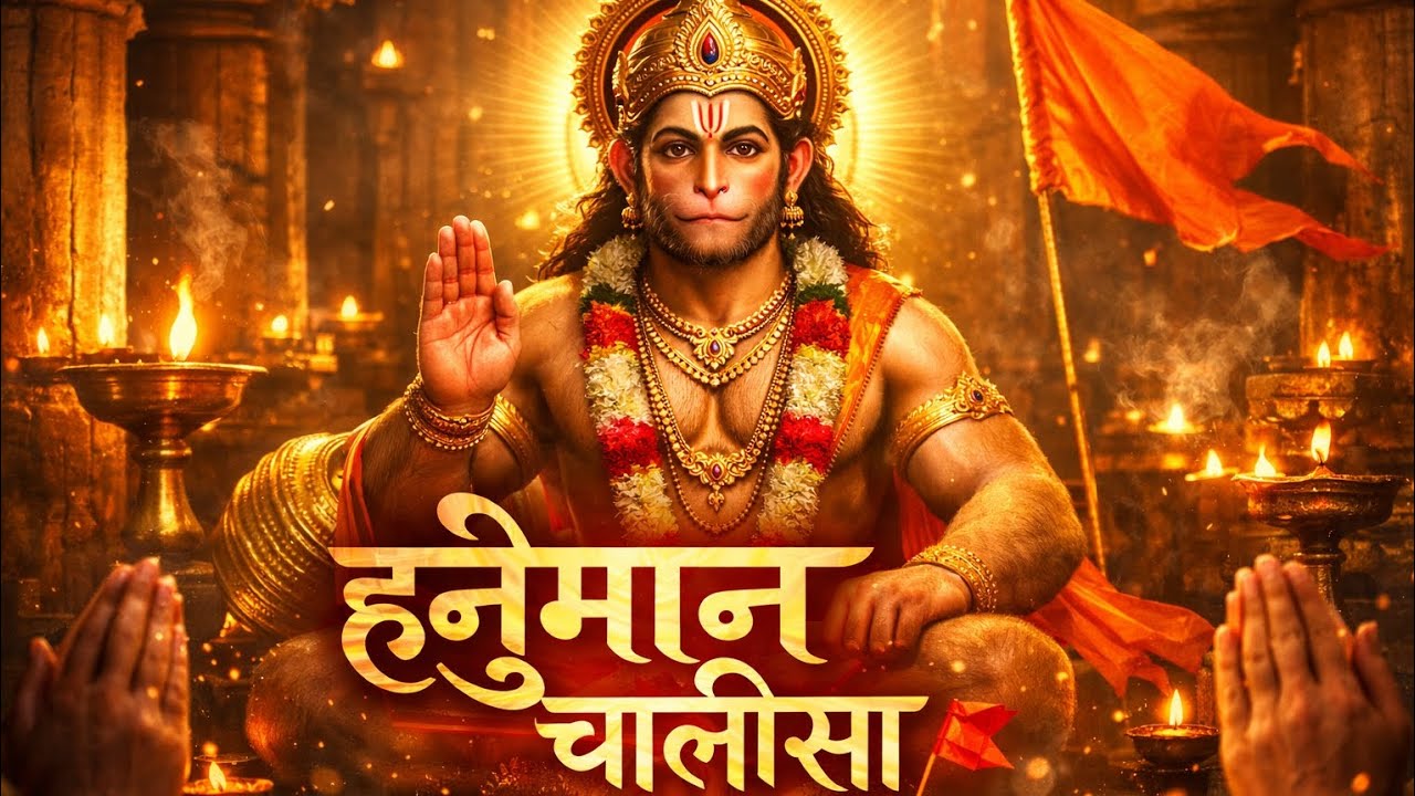 हनुमान चालीसा 🙏 | सुबह सुनते ही सभी संकट दूर 🚩 | Powerful Hanuman Chalisa 2026