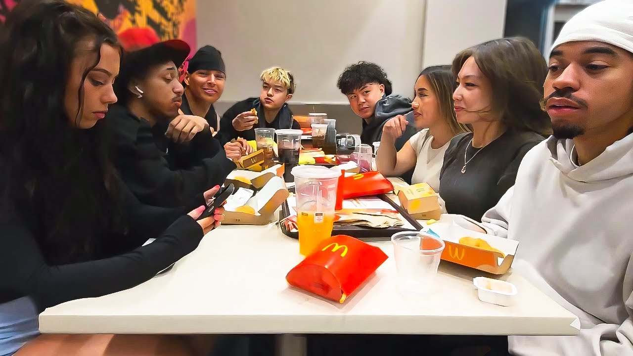 Jason, Marlon, Arky, Yugi & Girls McDonald's MUKBANG..
