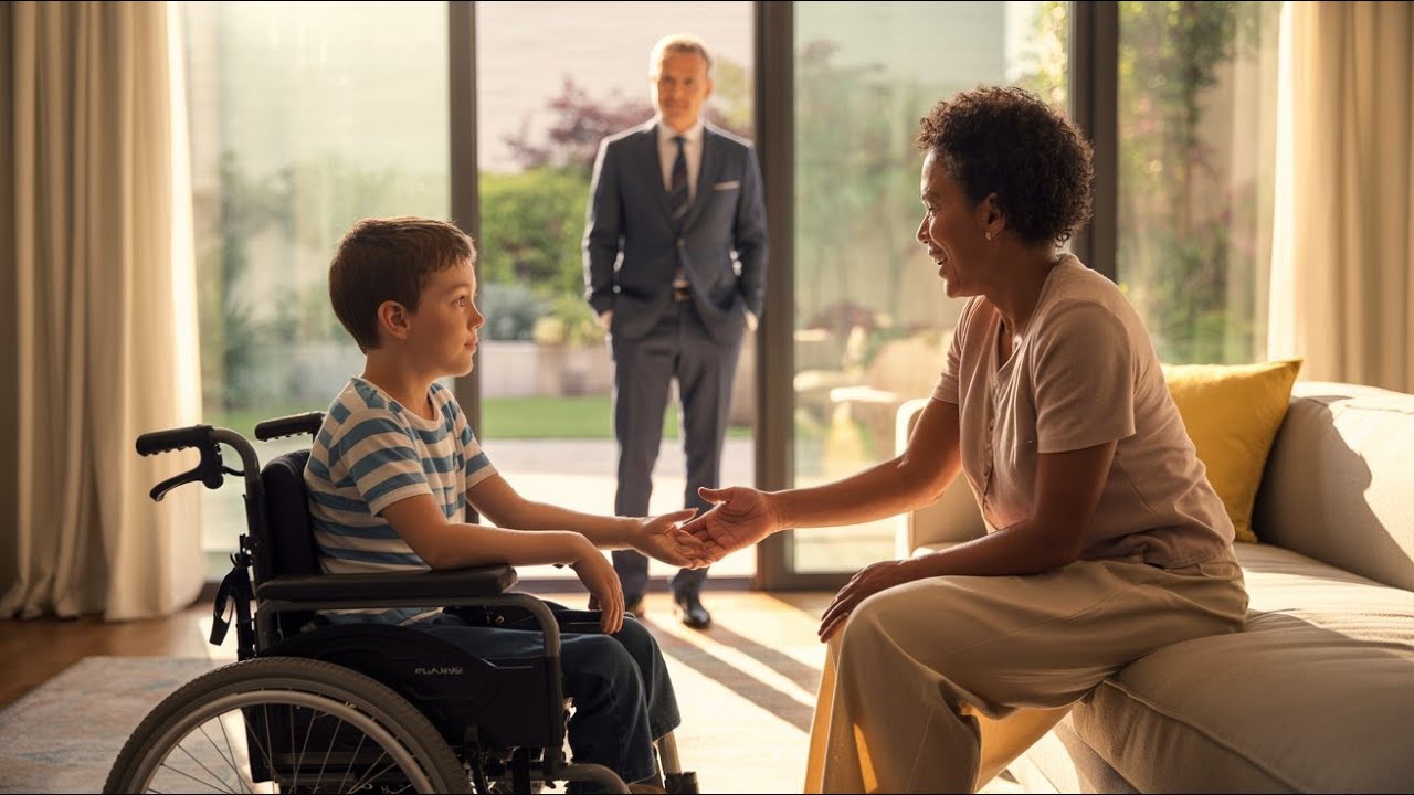 Un millionnaire engage une nounou pour son fils handicapé, mais ce qu'il a vu a changé sa vie...
