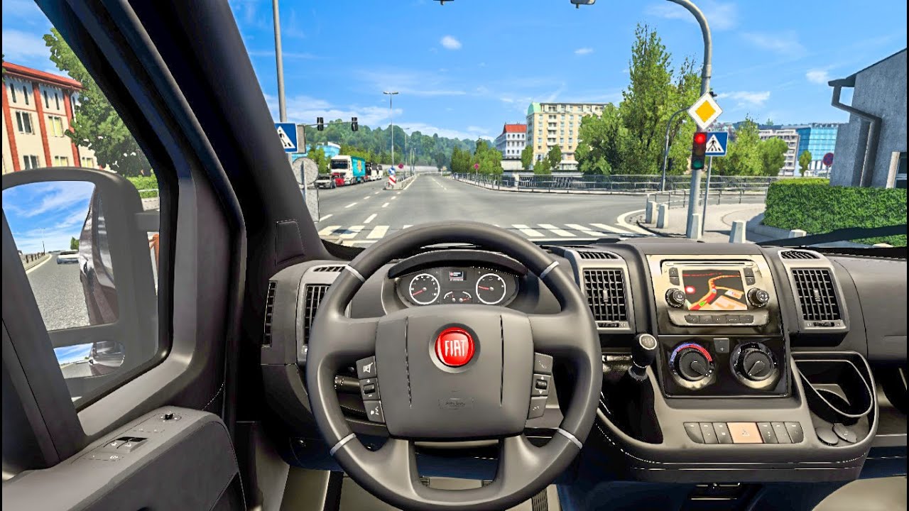 Fiat Ducato || Euro Truck Simulator 2 || ETS 2 Car Mod 1.44