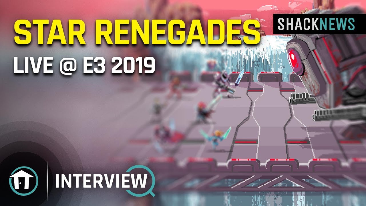 Live @ E3 2019: Star Renegades interview with Massive Damage