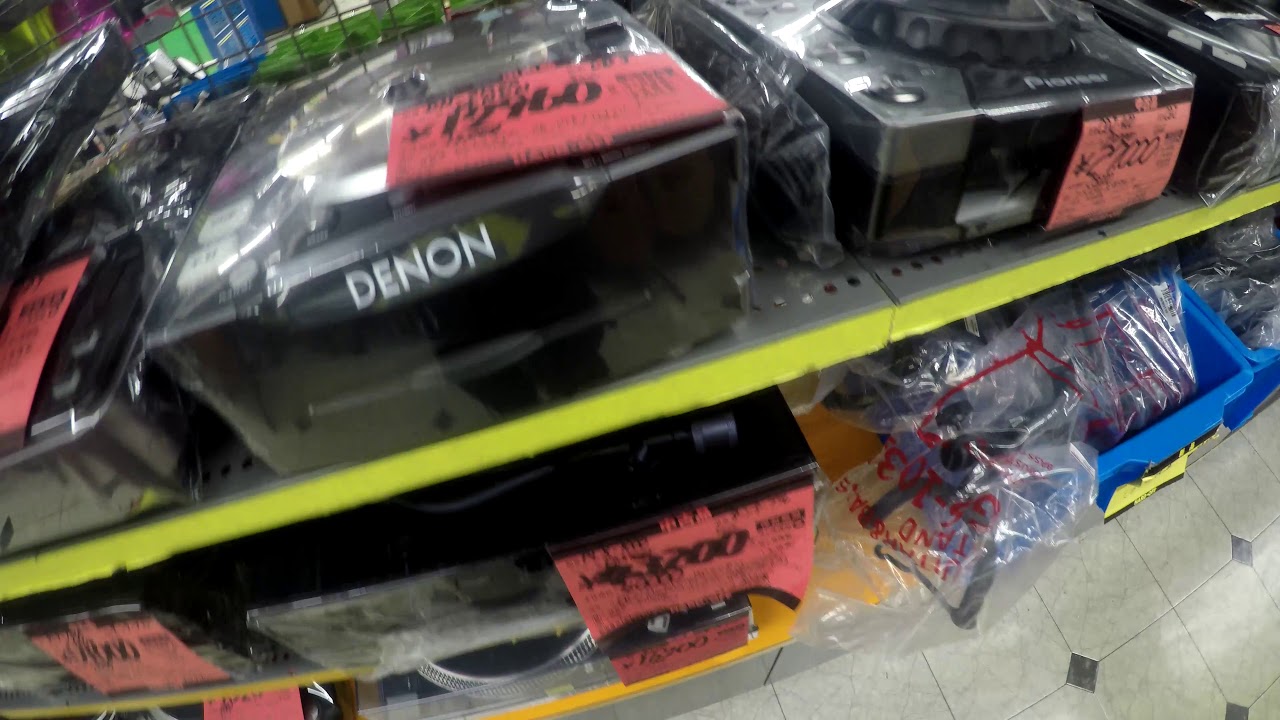 Loja de usados no Japão - Mk2 mk3 m5g Technics, Cdj, Pioneer