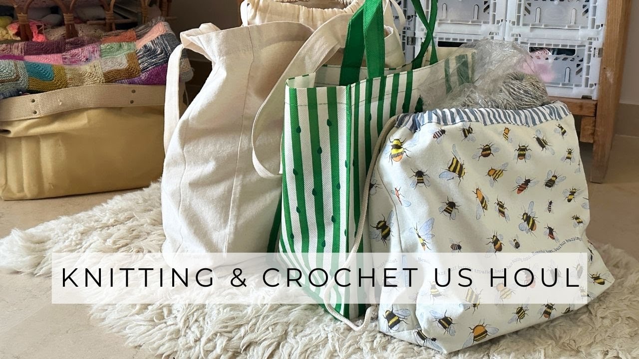 Unpacking My US Fall Road Trip: Yarn, Knitting, Crochet & Crafty Goodies Haul