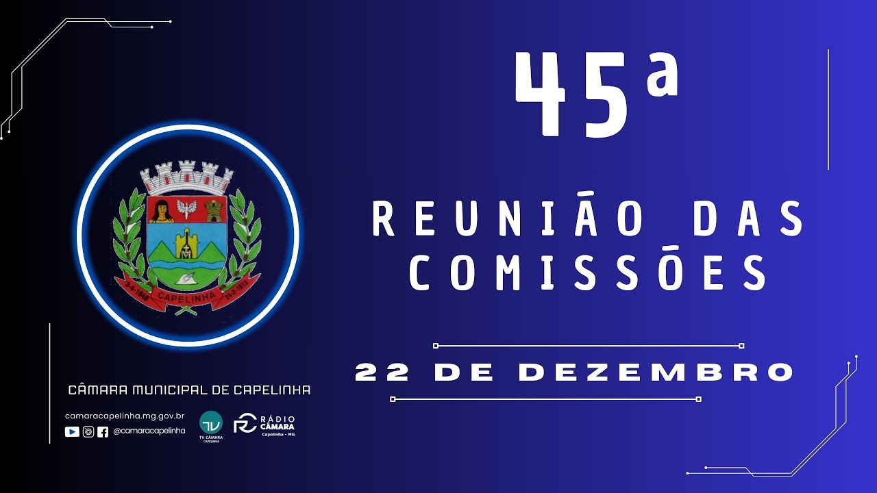 45ª REUNIÃO DE COMISSÃO DA COMISSÃO DE SAÚDE DE 22 DE DEZEMBRO DE 2025