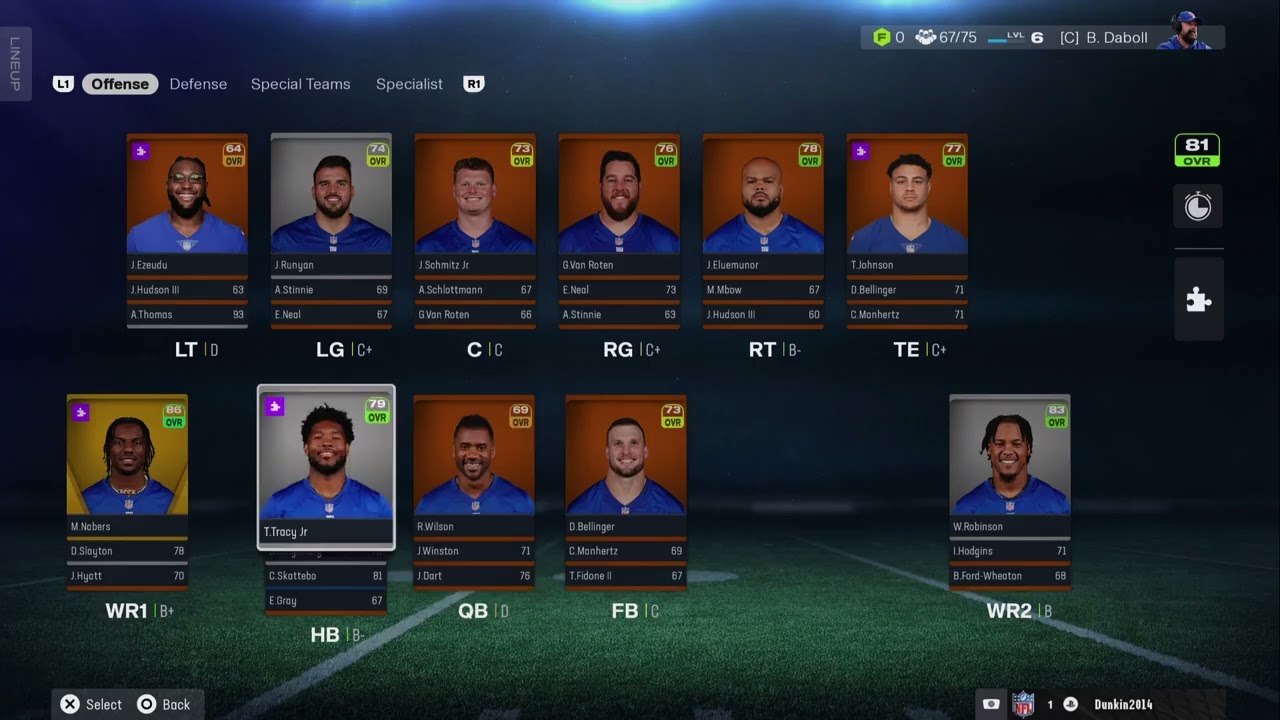 Madden 26 Giants Rebuild Part 1