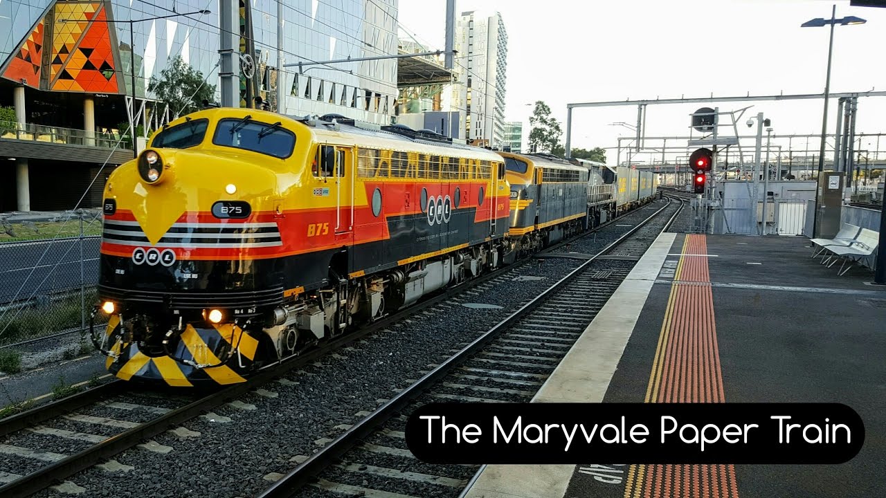 Melbourne Trains Vlog 25: The Maryvale Paper Train