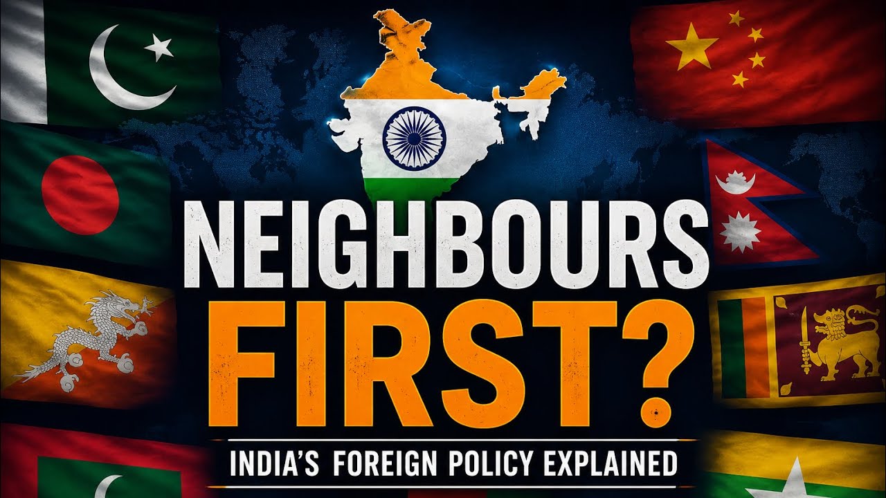 India&rsquo;s Neighbourhood First Policy Explained | India&rsquo;s Relations With Neighbours