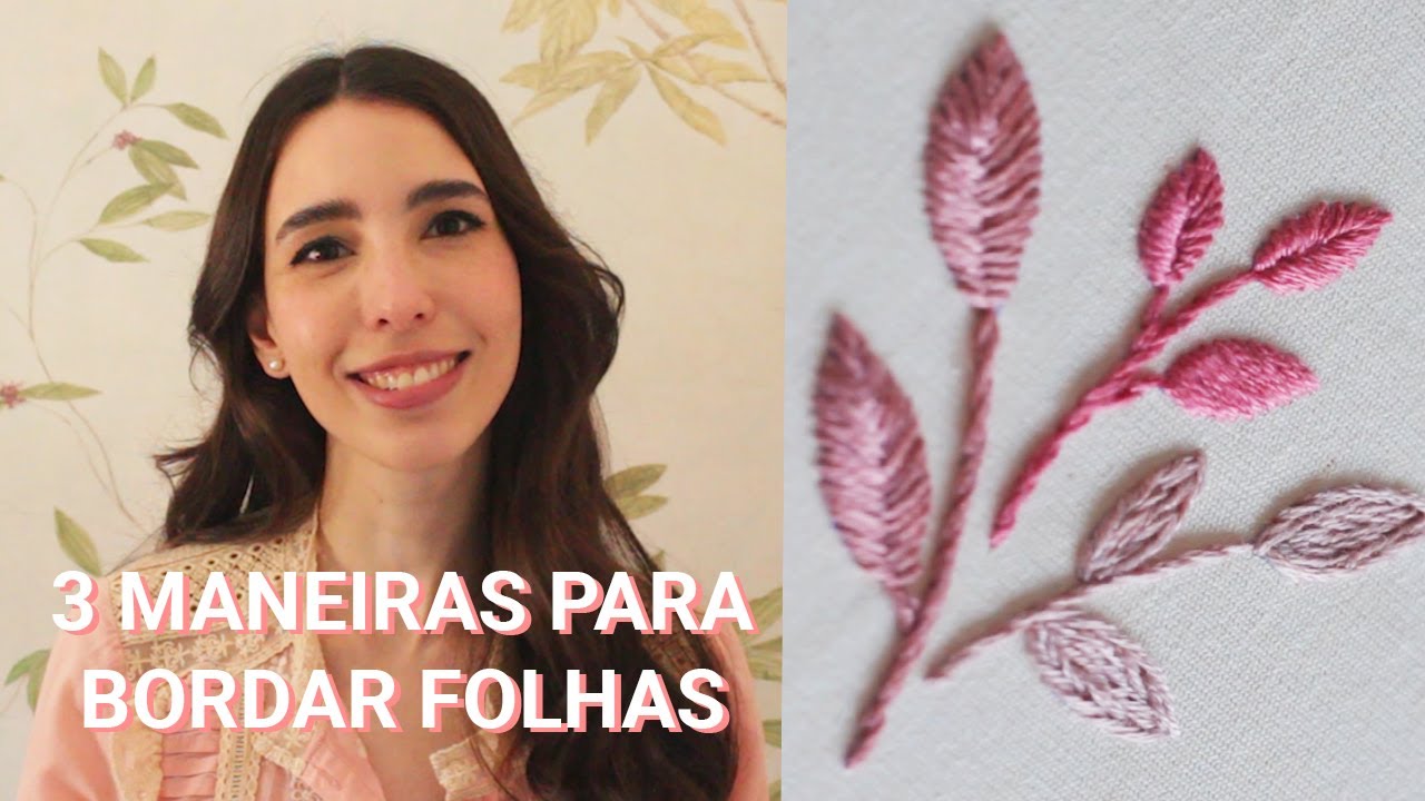 COMO BORDAR FOLHAS - três maneiras diferentes #93