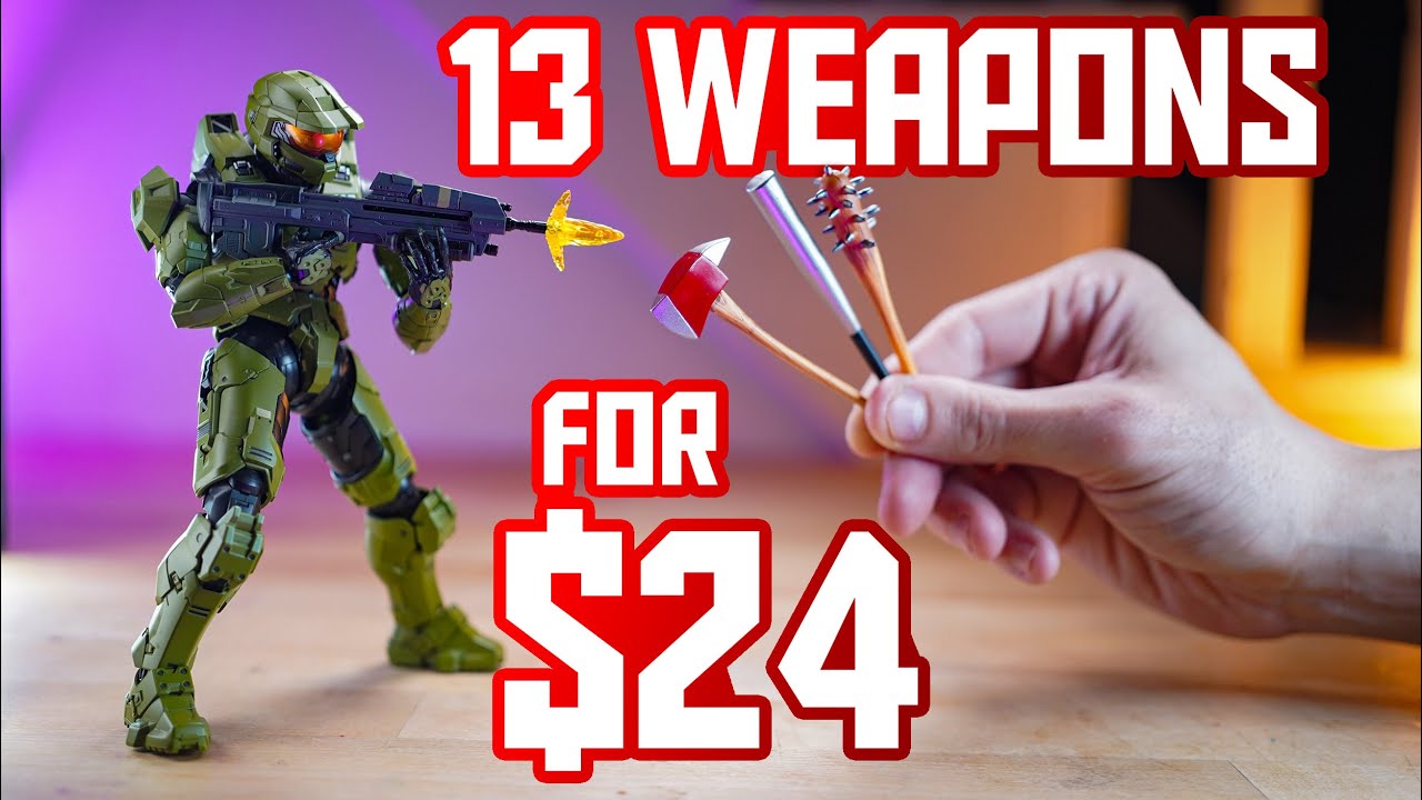 So many Weapon accessories for only $24! These sets are so good!