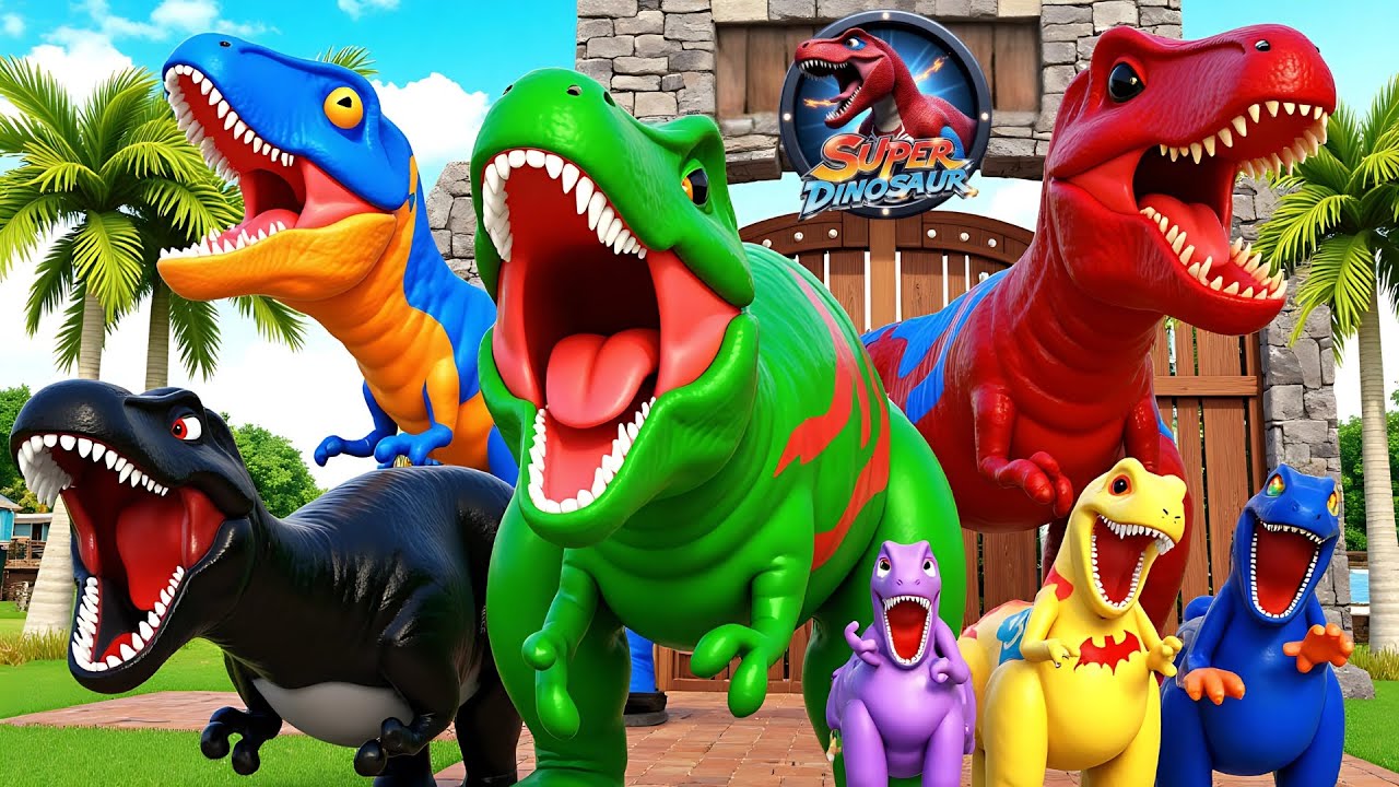 Unstoppable Force: The Rise of New T-Rex Kings! 👑🦖| Jurassic World Evolution 3