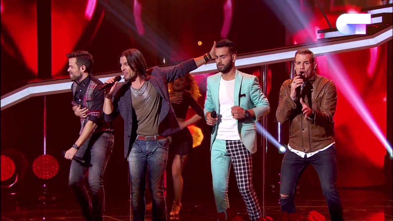 CORAZÓN ESPINADO - Ricky, Juan Antonio, Àlex Casademunt y Javián  | OT 2017 | Gala Navidad