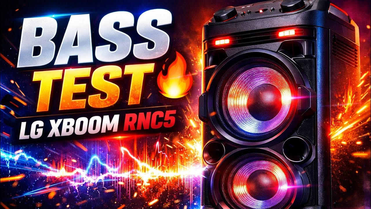 Grave Extremo! LG XBOOM RNC5 BASS TEST🤪