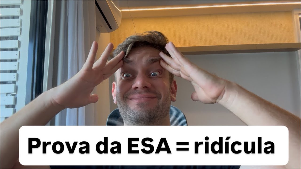 SAIU A NOTA DE CORTE DA ESA - prova mais fácil da história (2025) 