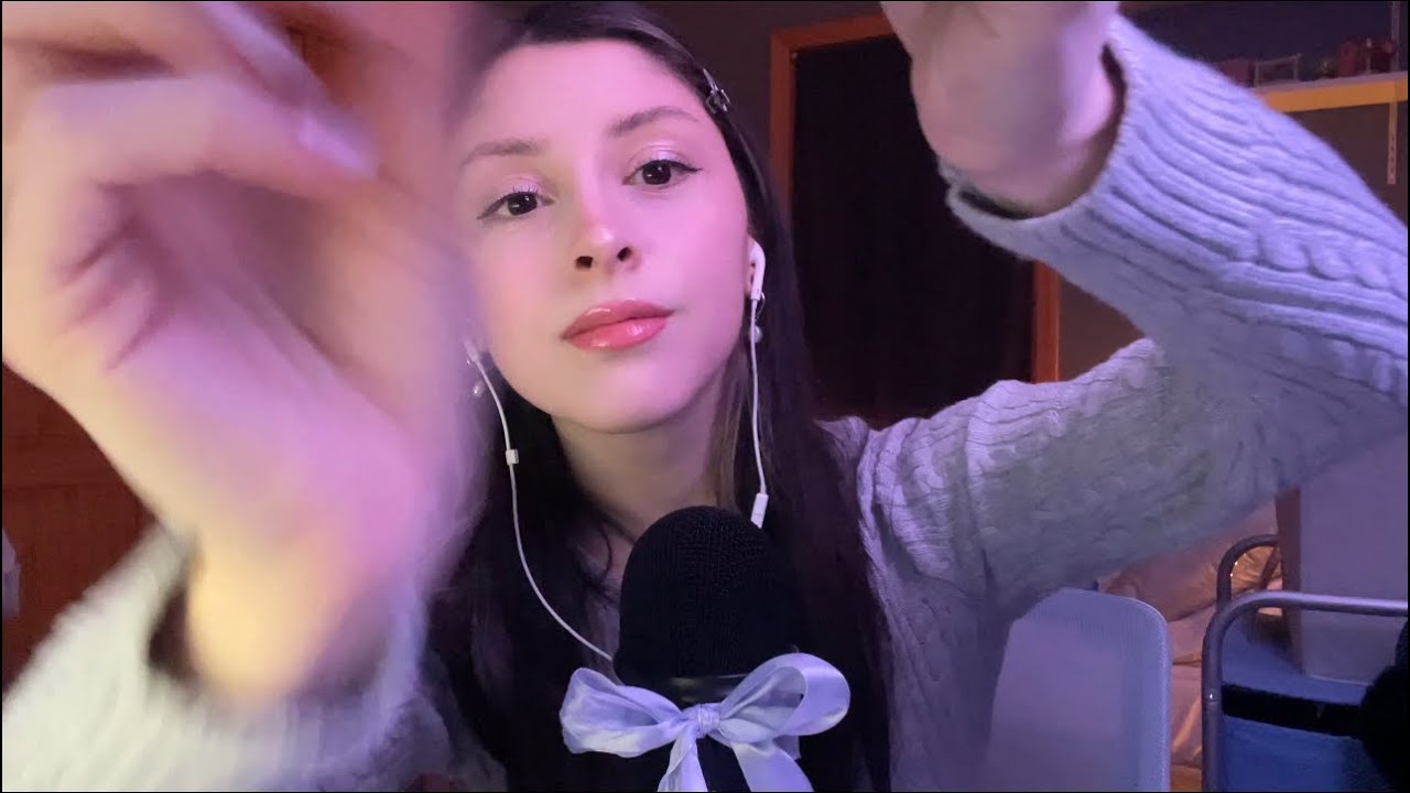 FAST ASMR bc sleep & tingles!!! 🌨️ fast gentle sounds, whispers, lil positive affirmations ♡