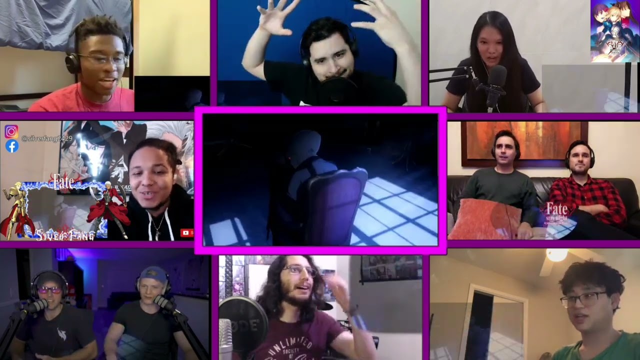 Fate Stay Night Heaven's Feel (Ps Vita) opening reaction mashup