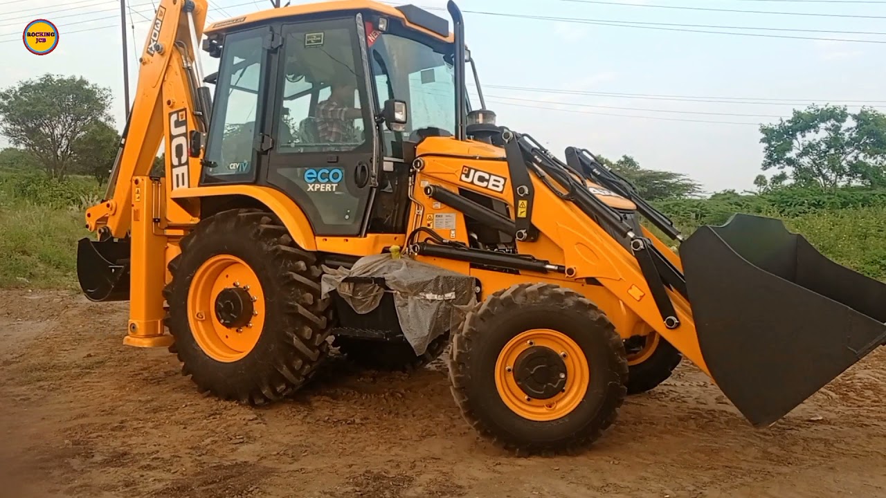 JCB BS IV 3DX PLUS 4 Wheel drive  testing 4*4 / jcb videos