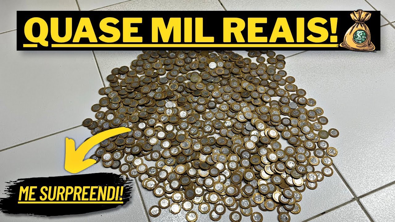 COMPREI MIL MOEDAS PRA GARIMPAR E ME SURPREENDI
