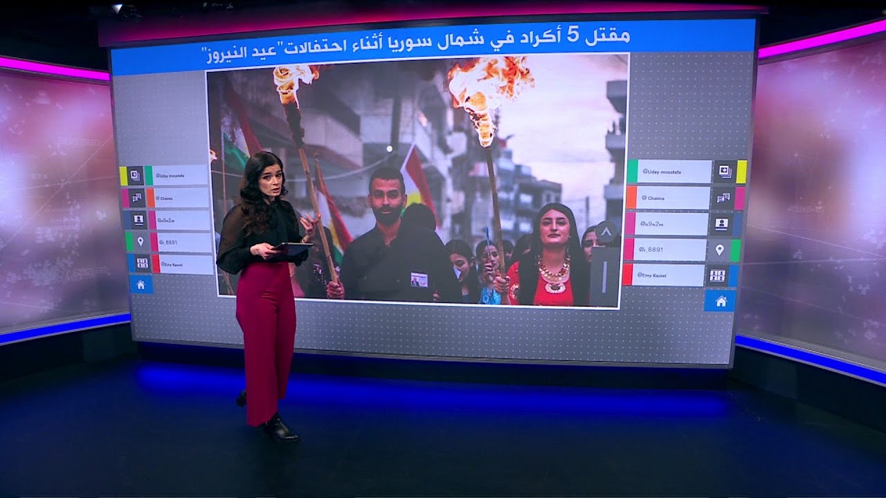 مقتل 5 أكراد في جنديرس شمالي سوريا أثناء احتفالهم بعيد النيروز