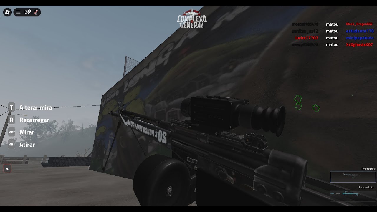 Gameplay de G3 do Malvadão (Complexo do General) | Roblox