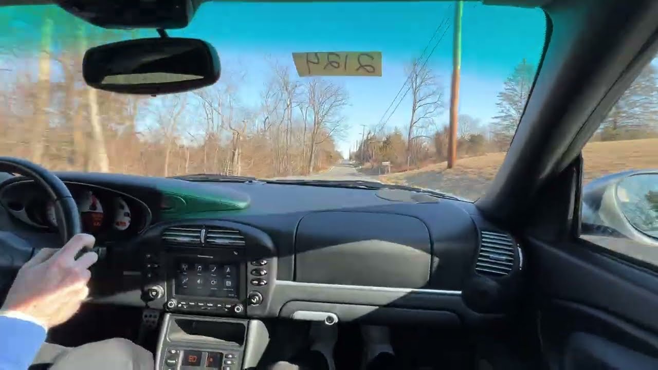 2005 Porsche 911 Turbo S Driving